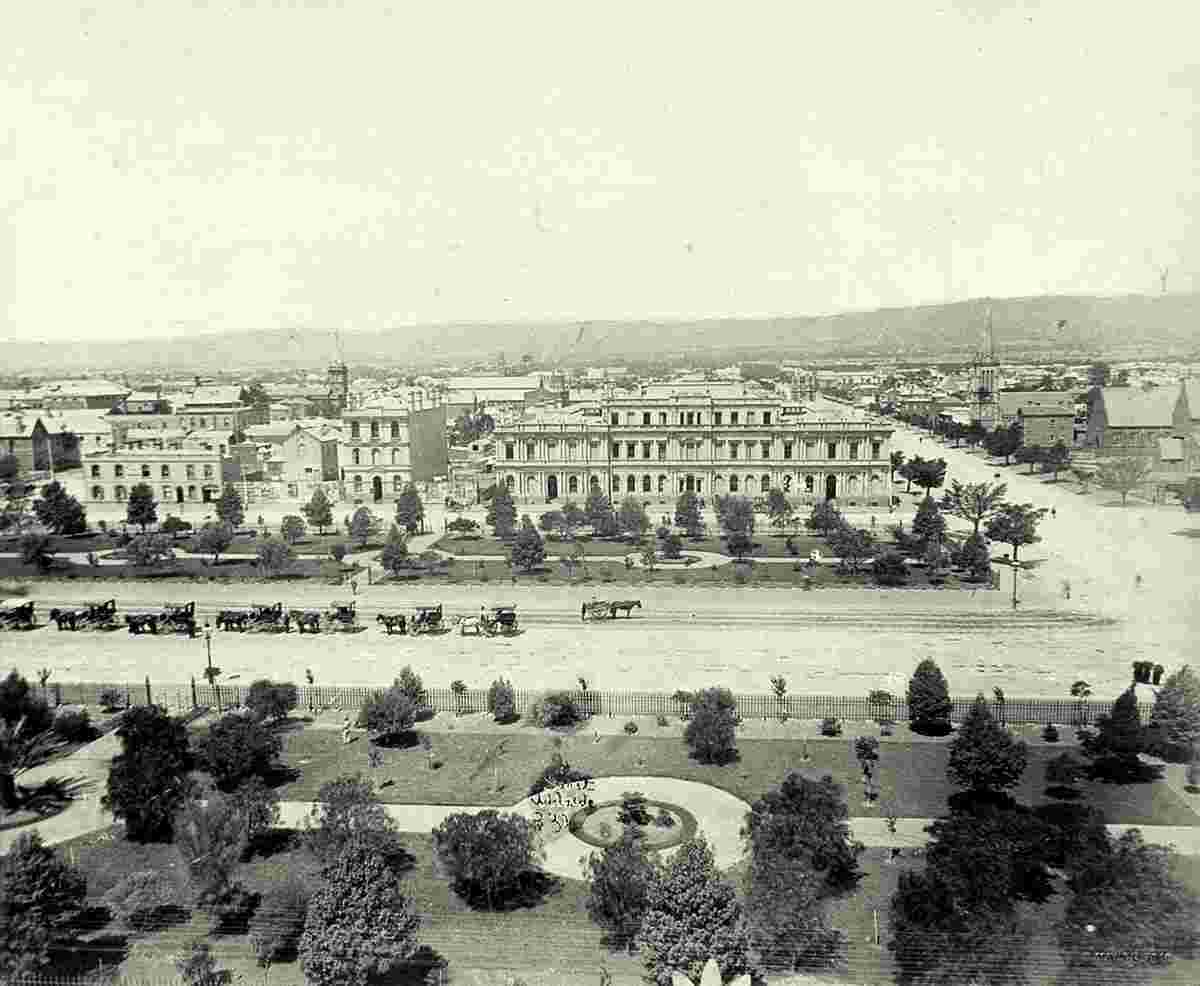 Adelaide. Victoria Square, 1880