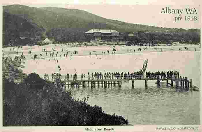 Albany. Middleton Beach, 1918