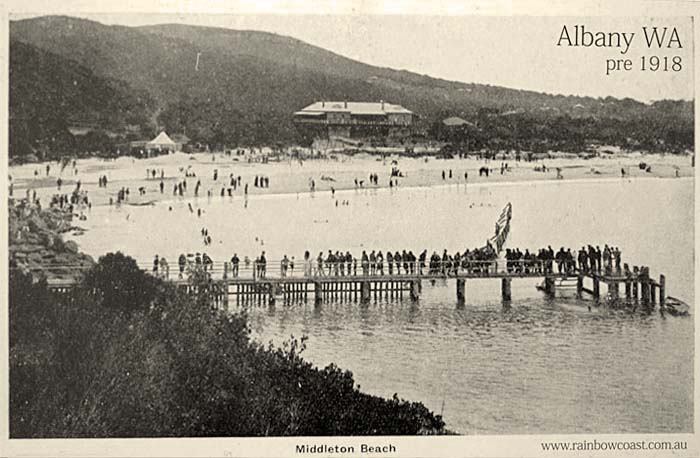 Albany. Middleton Beach, 1918