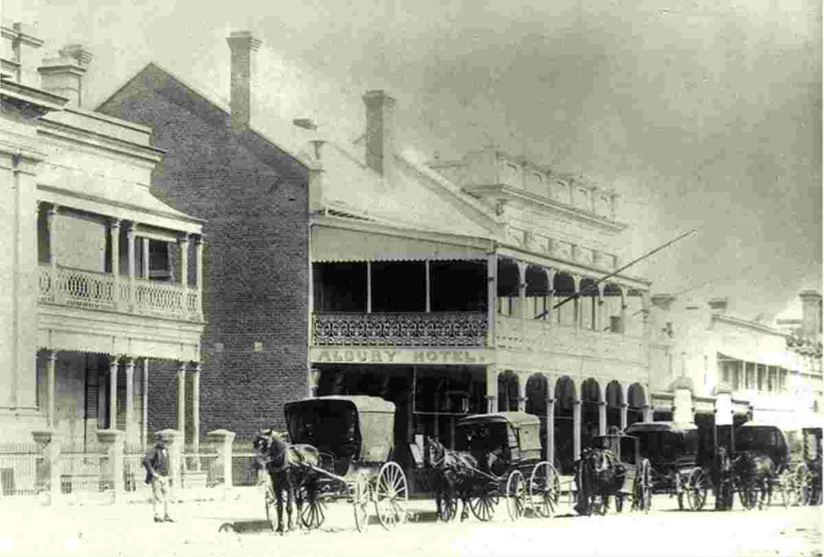 Albury. Hotel, Dean Street, 1900s