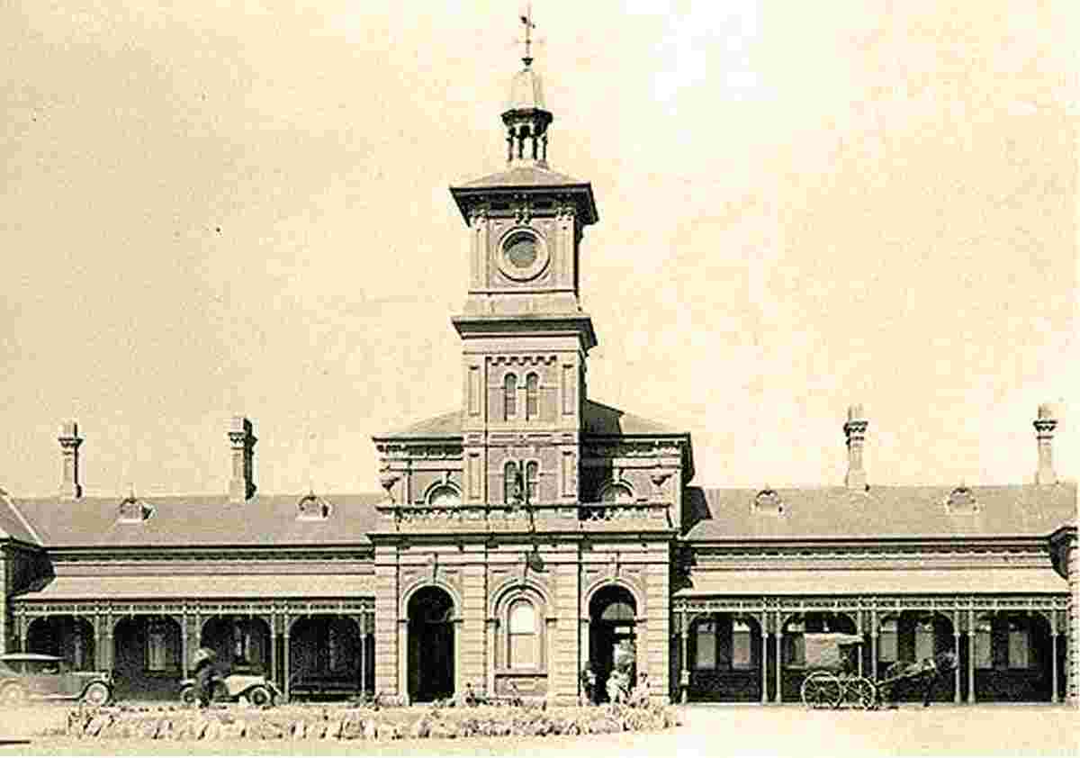 Albury. Railway Station, 1910s