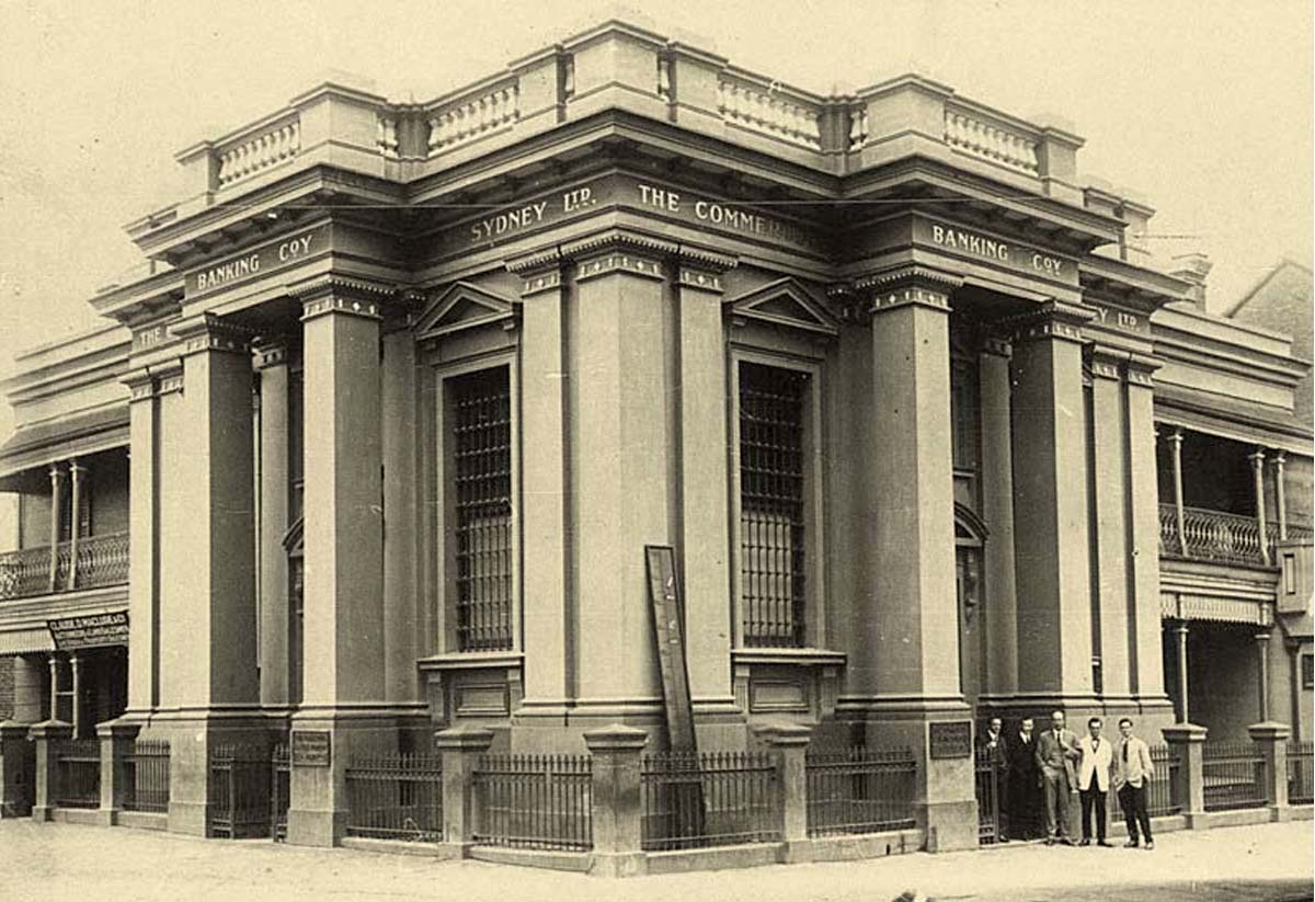 Albury. The Commercial Bank Sydney Ltd, 1920 - now demolished