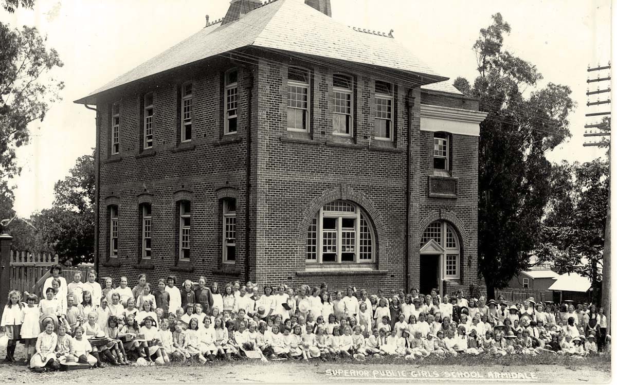 Armidale. Superior Public Girls School, 1920