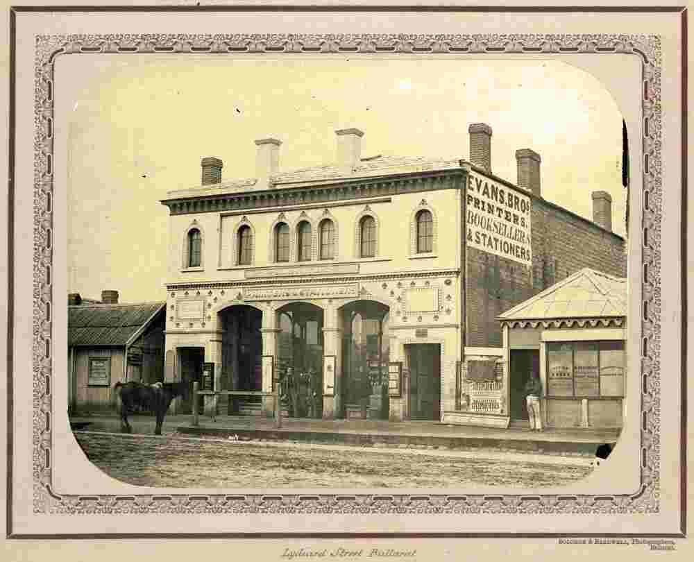 Ballarat. Lydiard Street, 1861