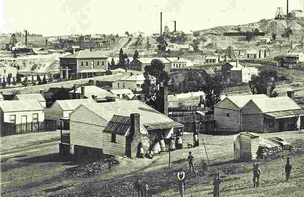 Bendigo. Chum Hill, 1868