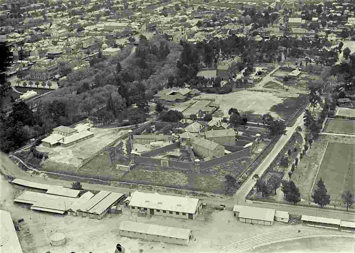 Bendigo. Panorama of the city, 1929