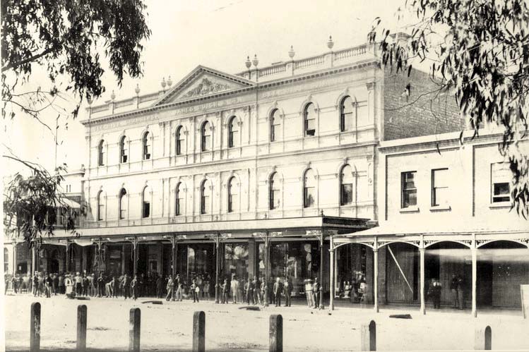 Bendigo. Stock Exchange, 1860s