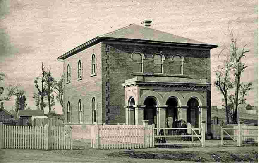 Bendigo. Victorian Court House, circa 1861