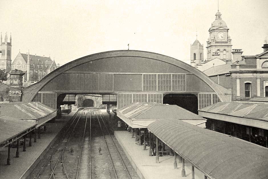 Brisbane. Central Railway Station, 1922