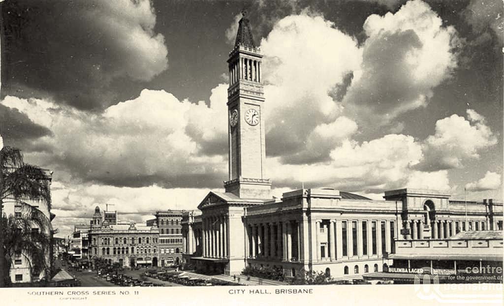 Brisbane. City Hall, 1935