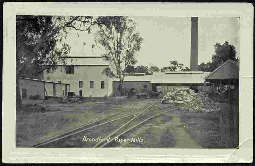 Broadford. Paper Mills, 1908