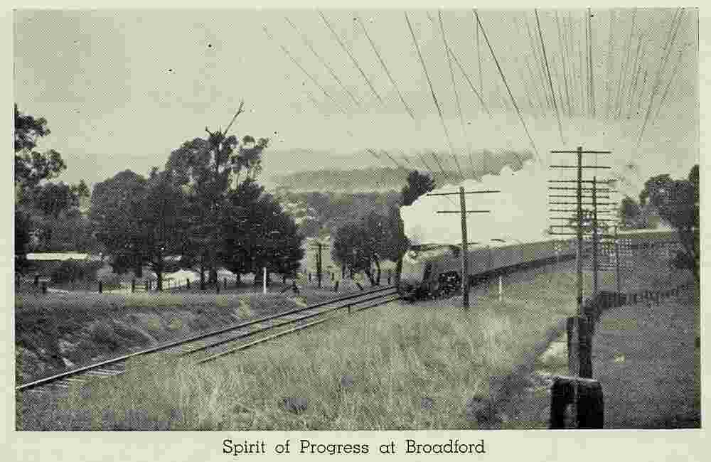 Broadford. Spirit of Progress at Broadford, circa 1960