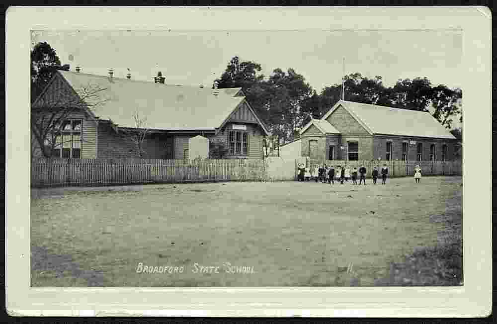 Broadford. State School, circa 1908