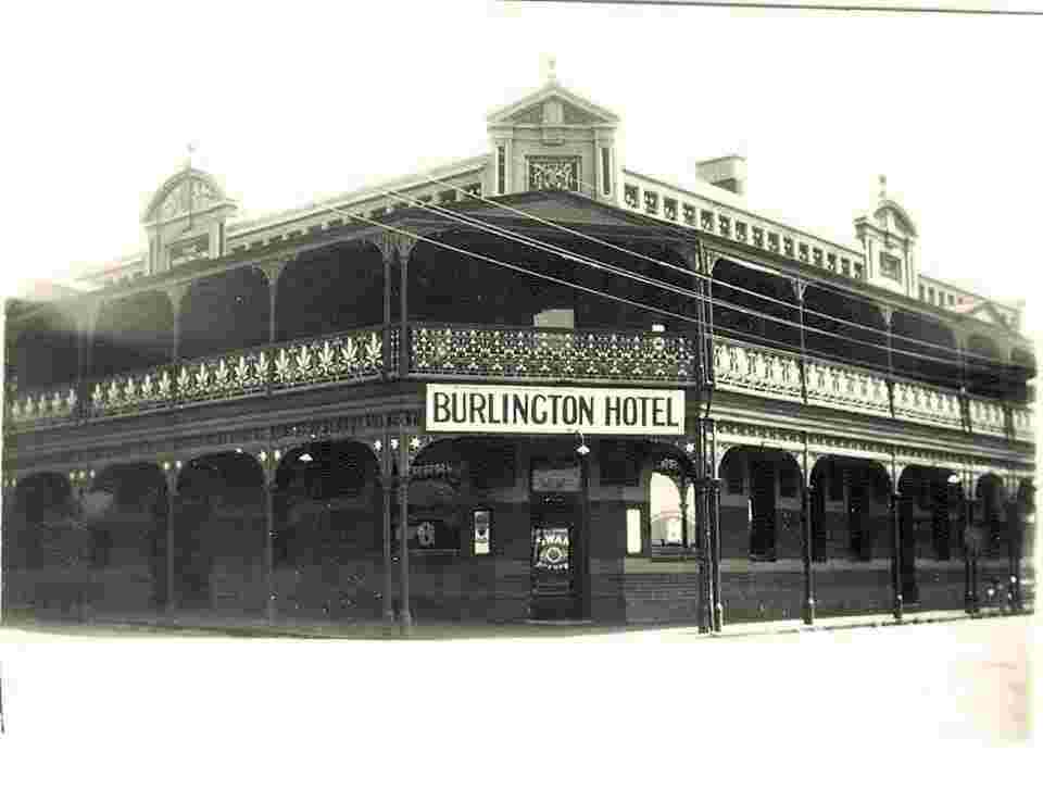 Bunbury. Burlinton Hotel, 1927