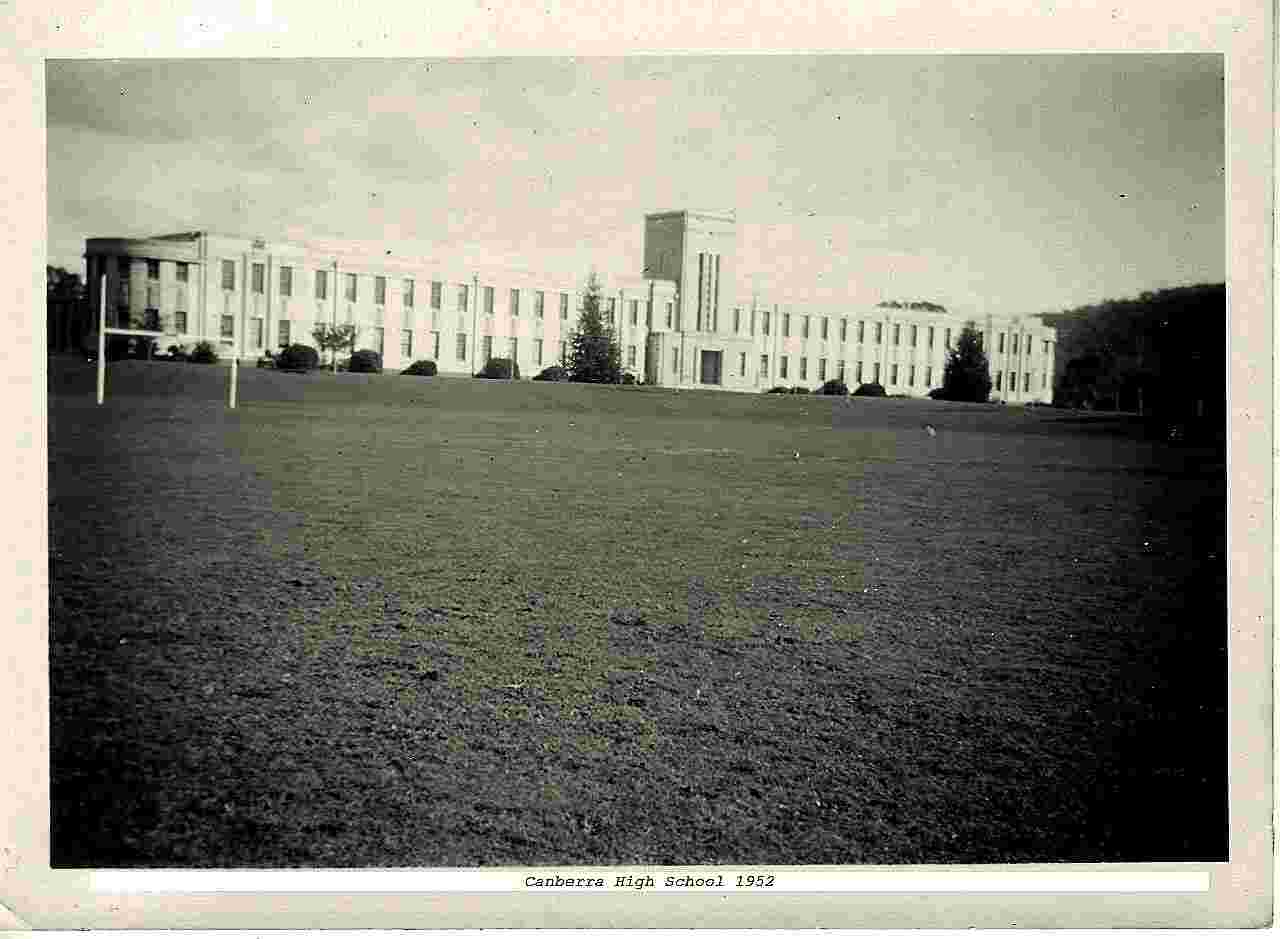 Canberra. High school, 1952