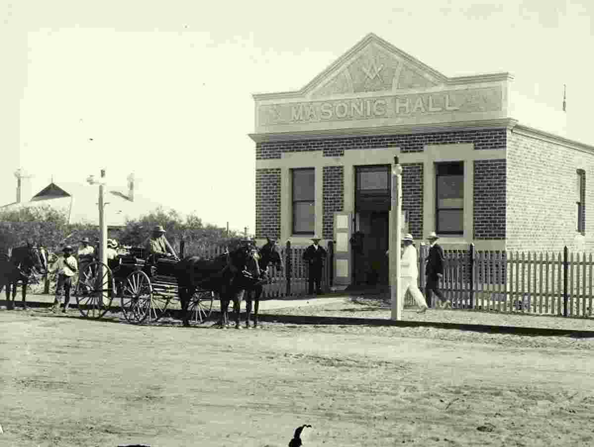 Carnarvon. Masonic Hall, 1906