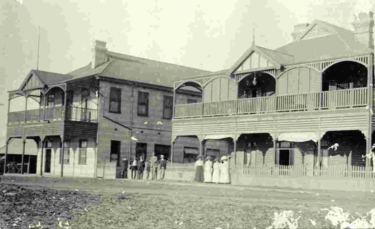 Carnarvon. The Gascoyne Hotel, circa 1905