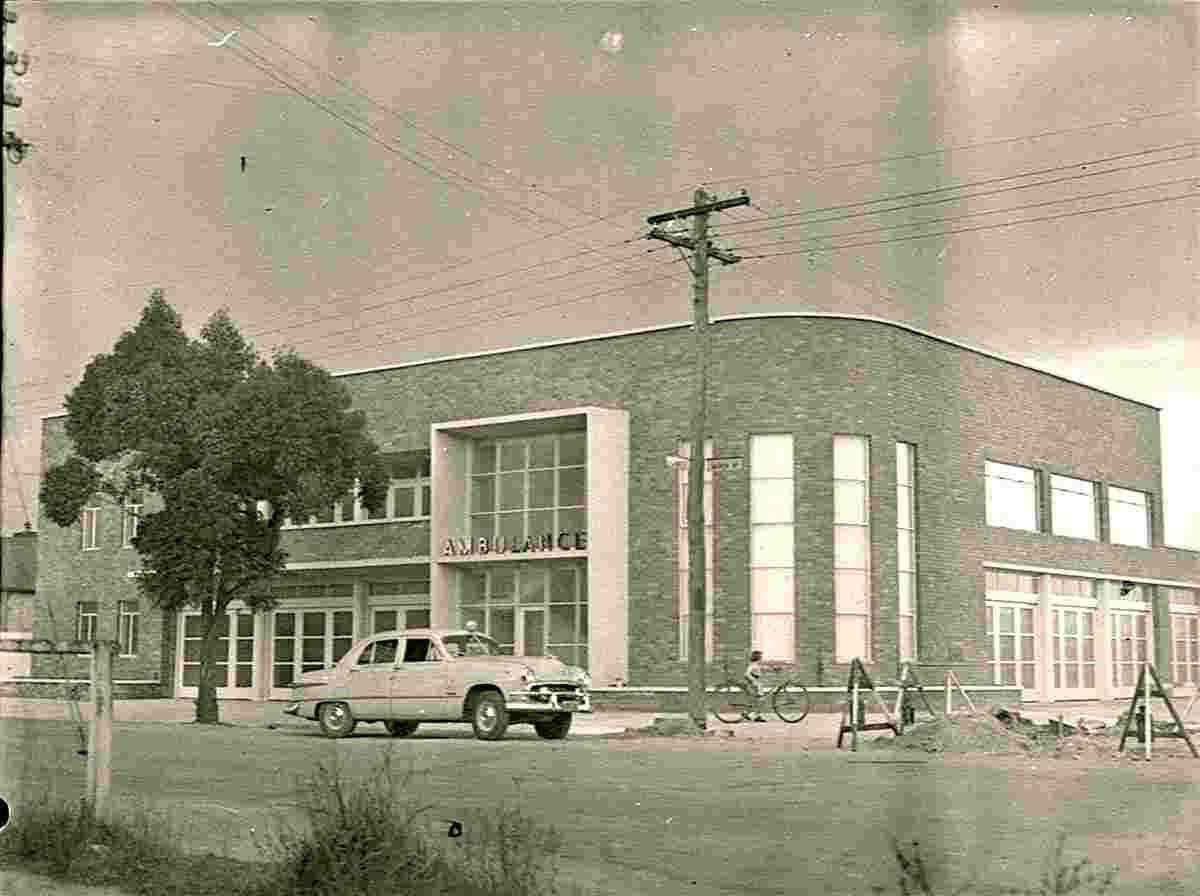 Cessnock. Ambulance Station, 1953