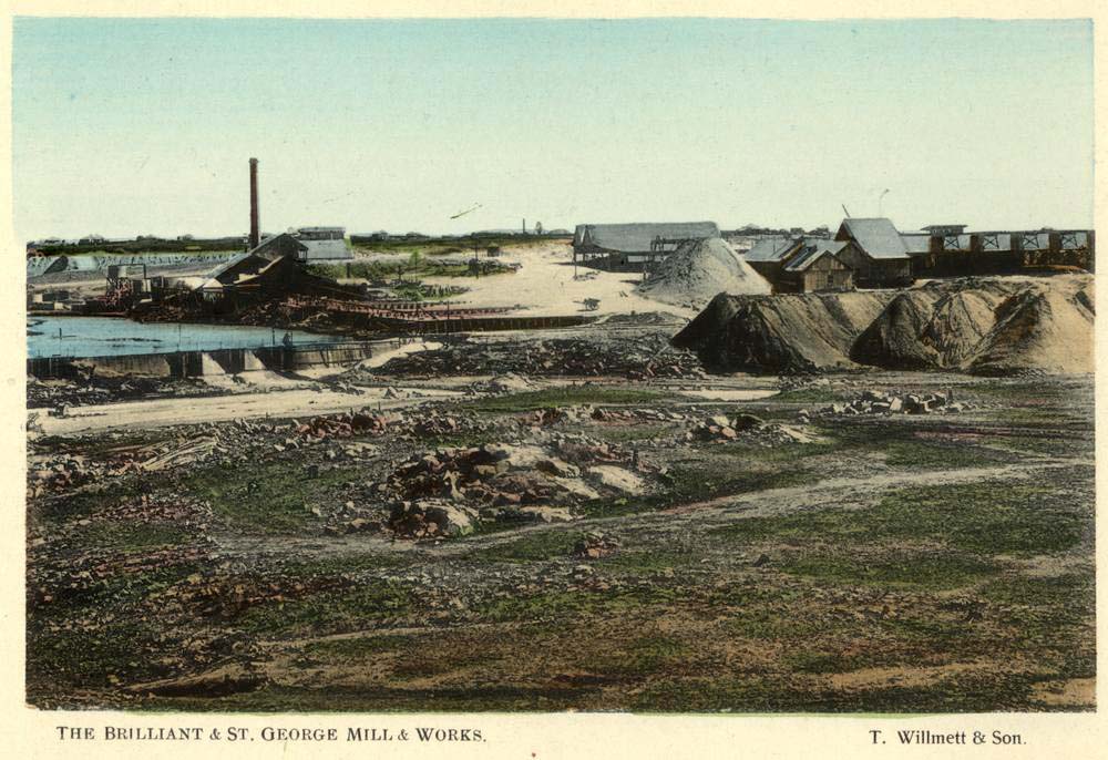 Charters Towers. Brilliant and St. George Mill and works, 1904