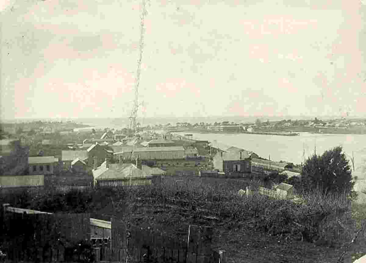 Devonport. Panorama of the city