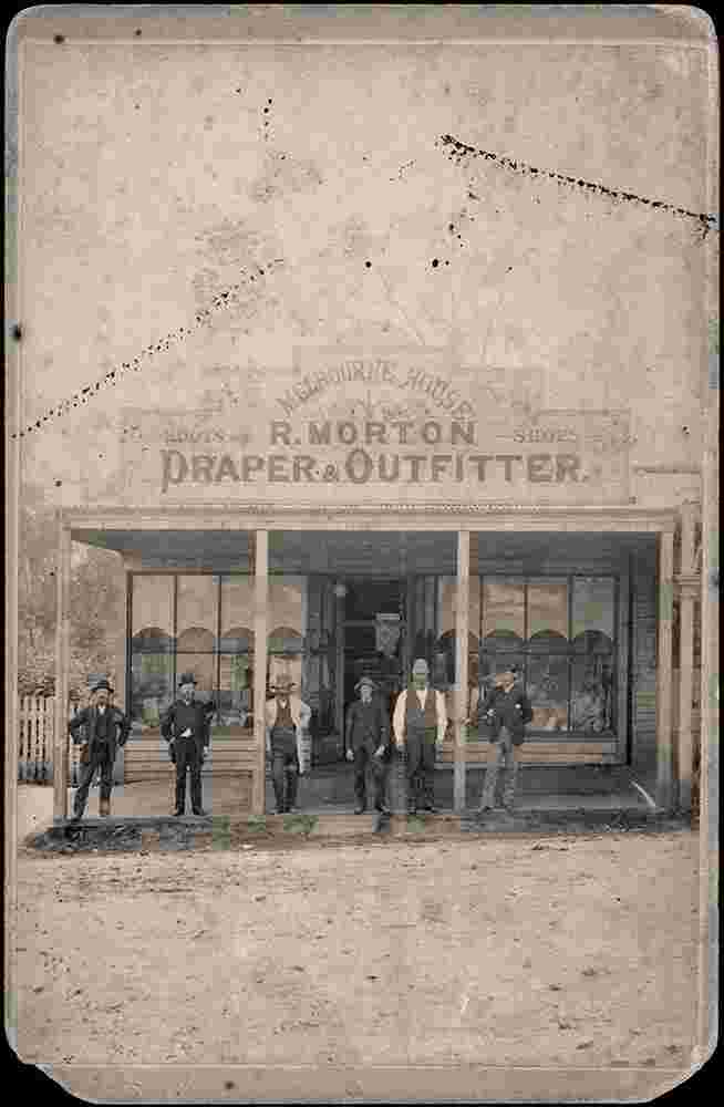 Drouin. Morton's store, circa 1890