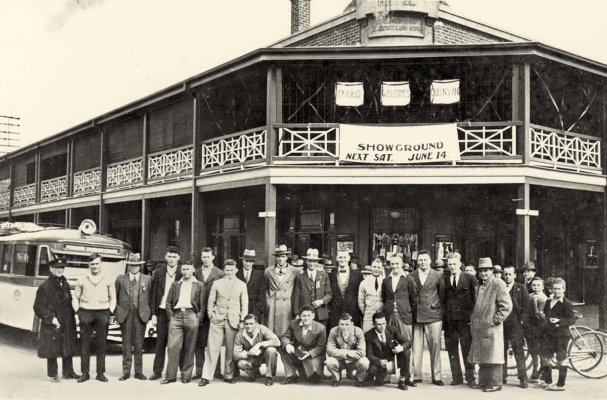 Dubbo. Queensland Rugby Team, June 1930