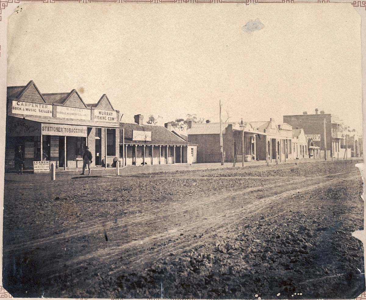Echuca. High Street, 1867