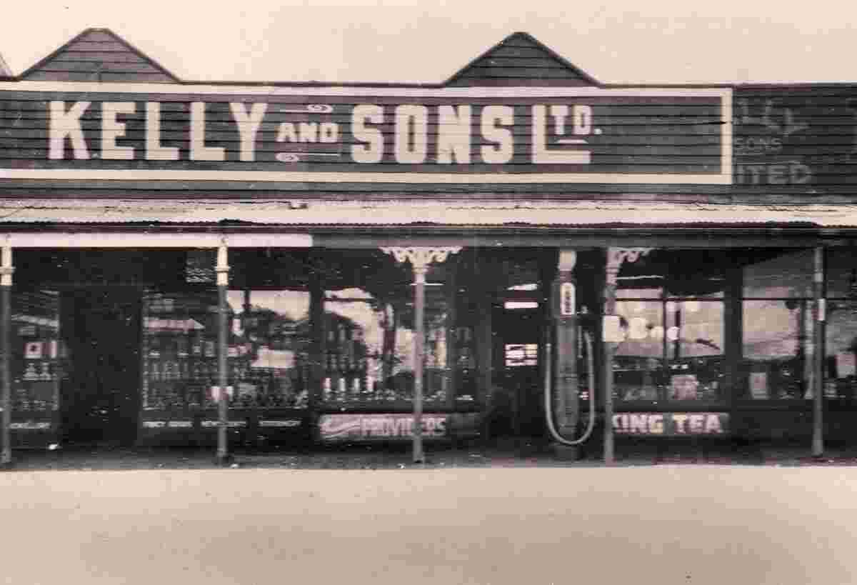 Emerald. Kelly and Sons Ltd general store, 1934