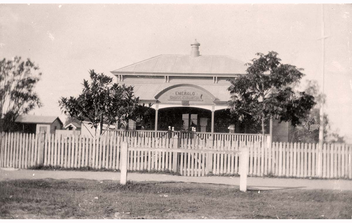 Emerald. View of the Emerald Shire Council Hall, 1924