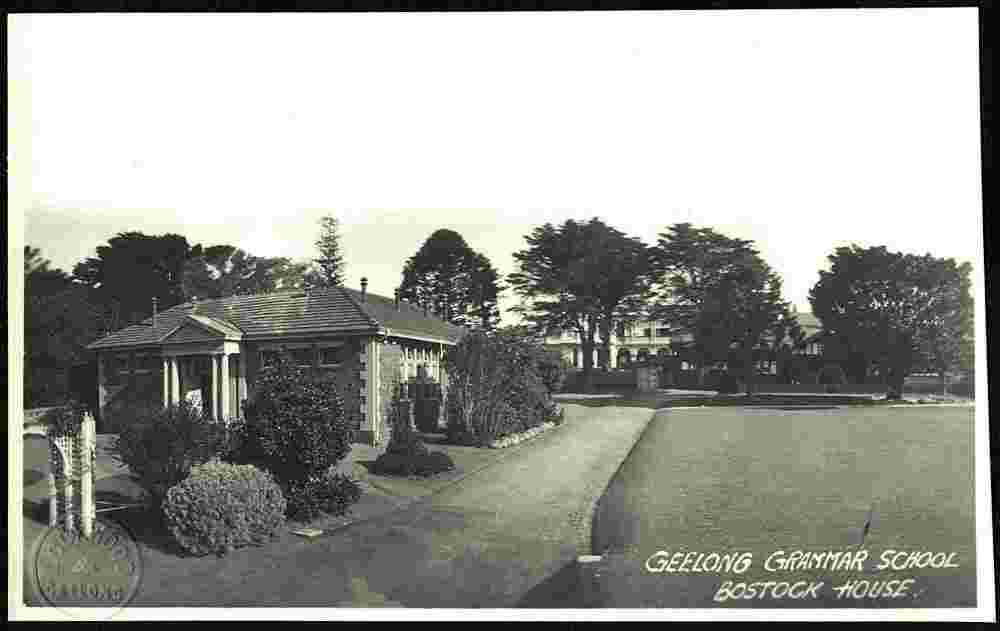 Geelong. Grammar School, Bostock House, circa 1940