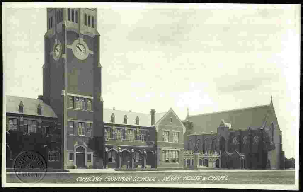 Geelong. Grammar School, circa 1940