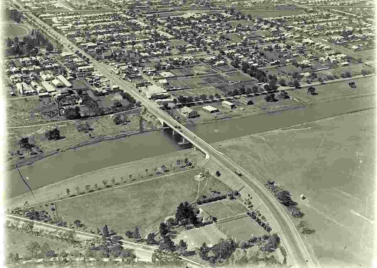 Geelong. Panorama of city, 1930-40