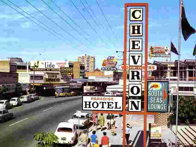 Gold Coast. Chevron Hotel, circa 1960s