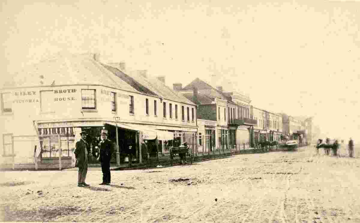Goulburn. Auburn Street, 1871