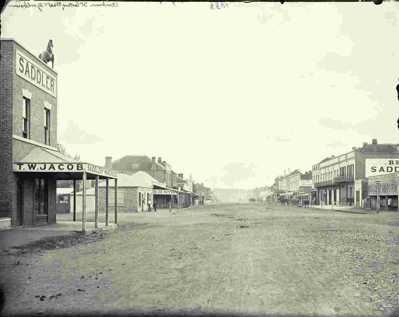 Goulburn. Auburn Street, 1872