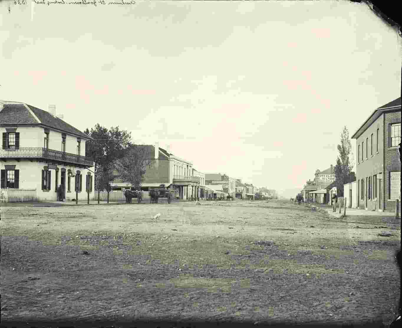Goulburn. Auburn Street, 1875