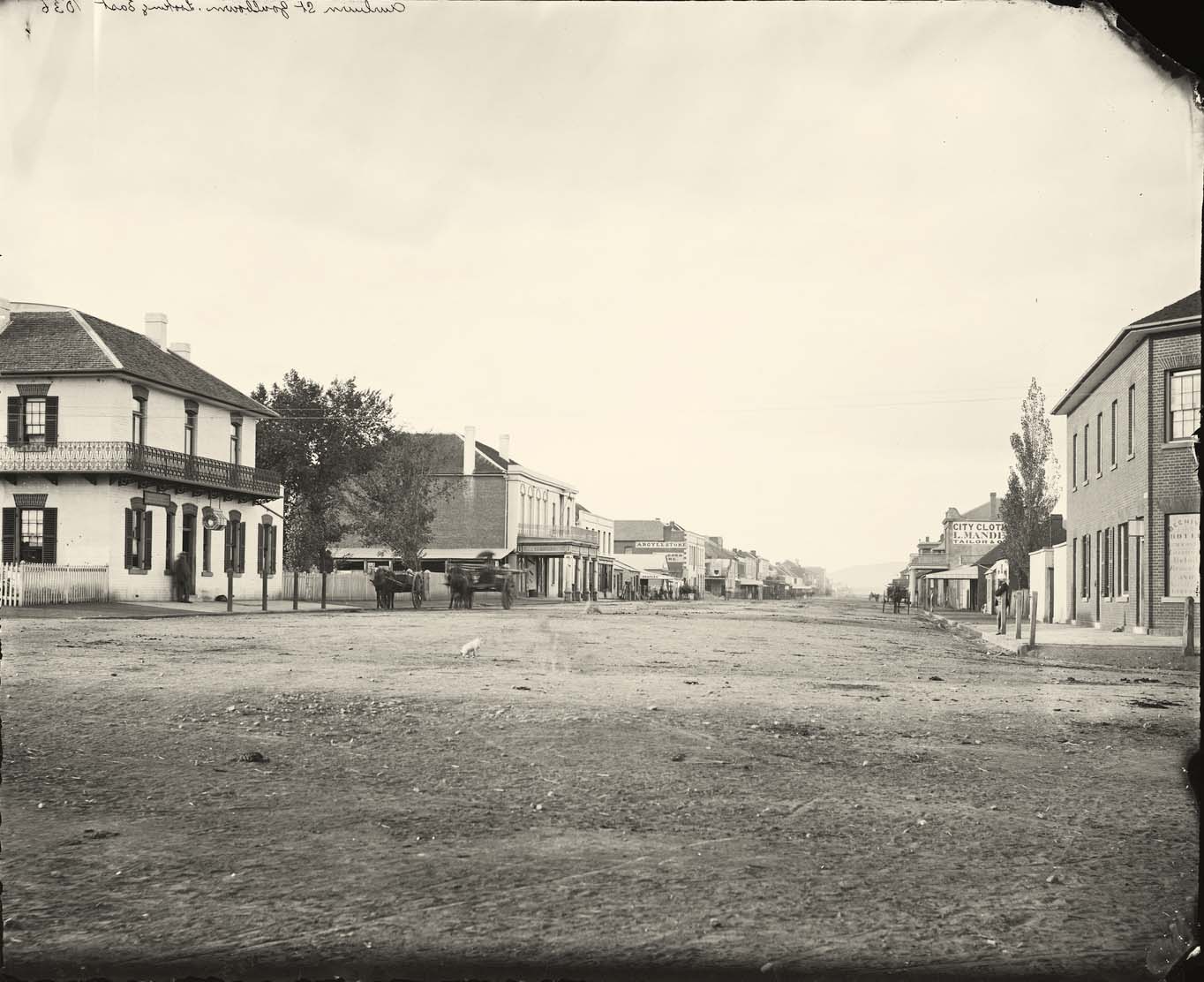 Goulburn. Auburn Street, circa 1875
