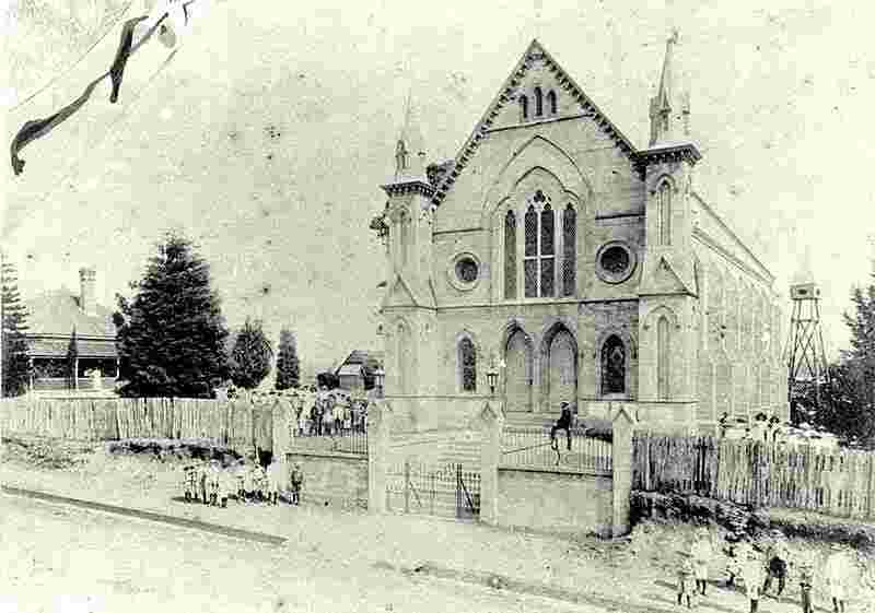 Gympie. Surface Hill Methodist Church, Channon Street, circa 1900