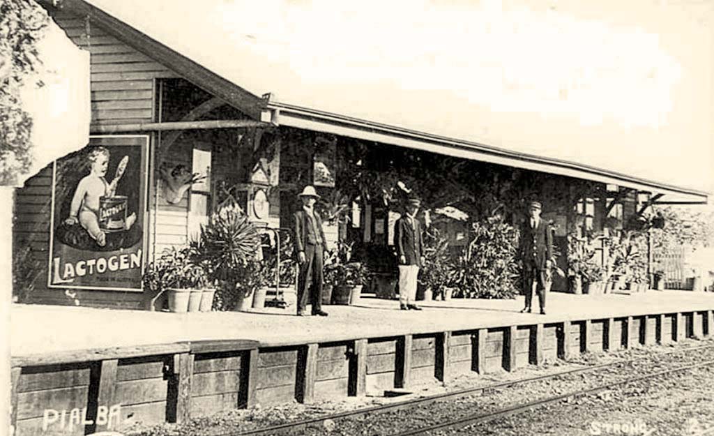 Pialba Railway Station, Hervey Bay, 1912