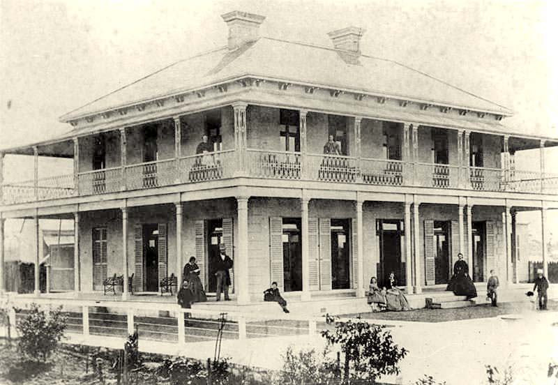 Ipswich. Large residence in two storeys, circa 1870