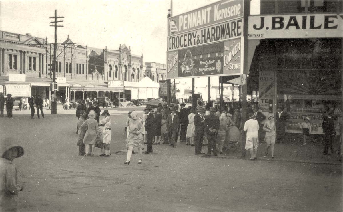 Kalgoorlie. Grocery and Hardware store of the J. Bailey, 1928