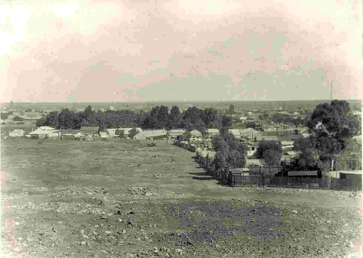 Kalgoorlie. Panorama of the city, 1928
