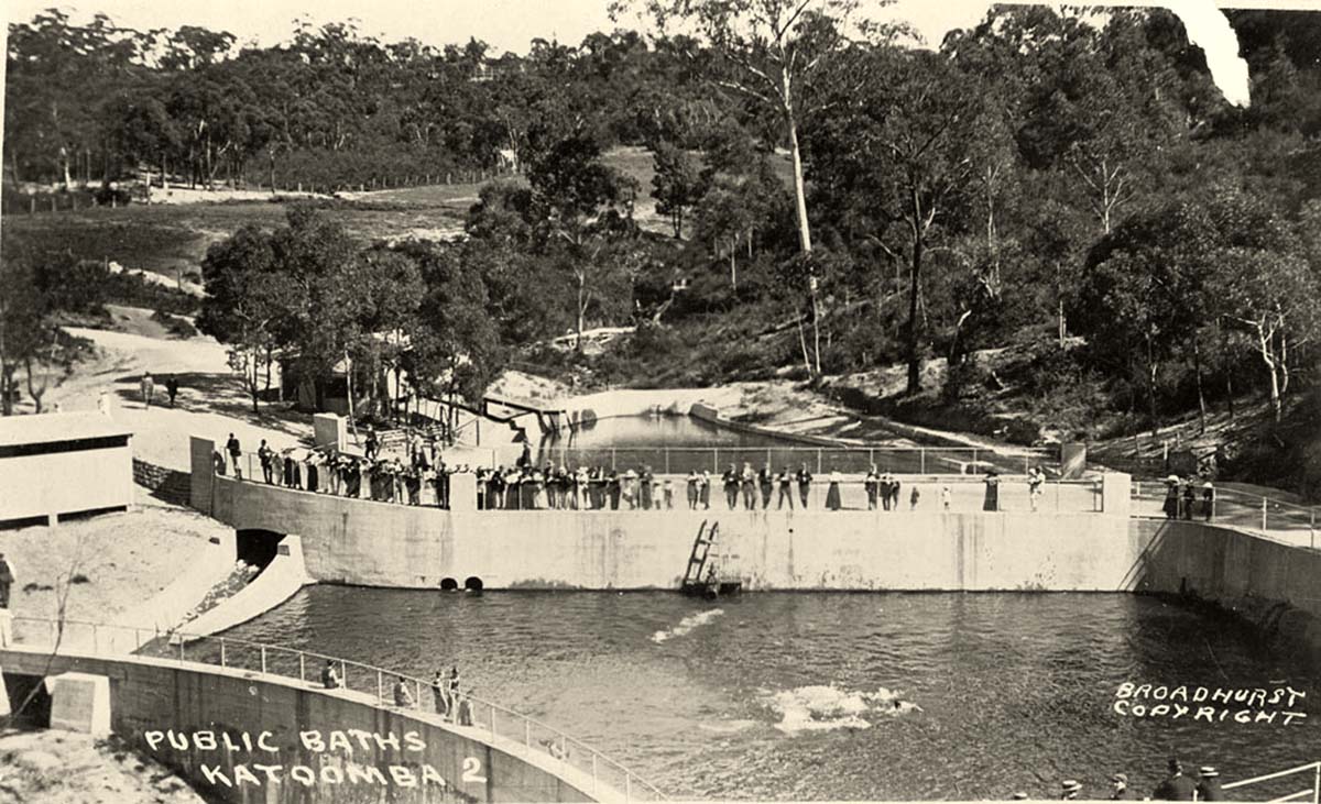 Katoomba. Public Baths, between 1900 and 1927
