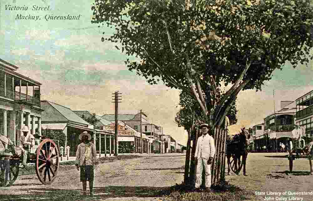 Mackay. Victoria Street, circa 1905