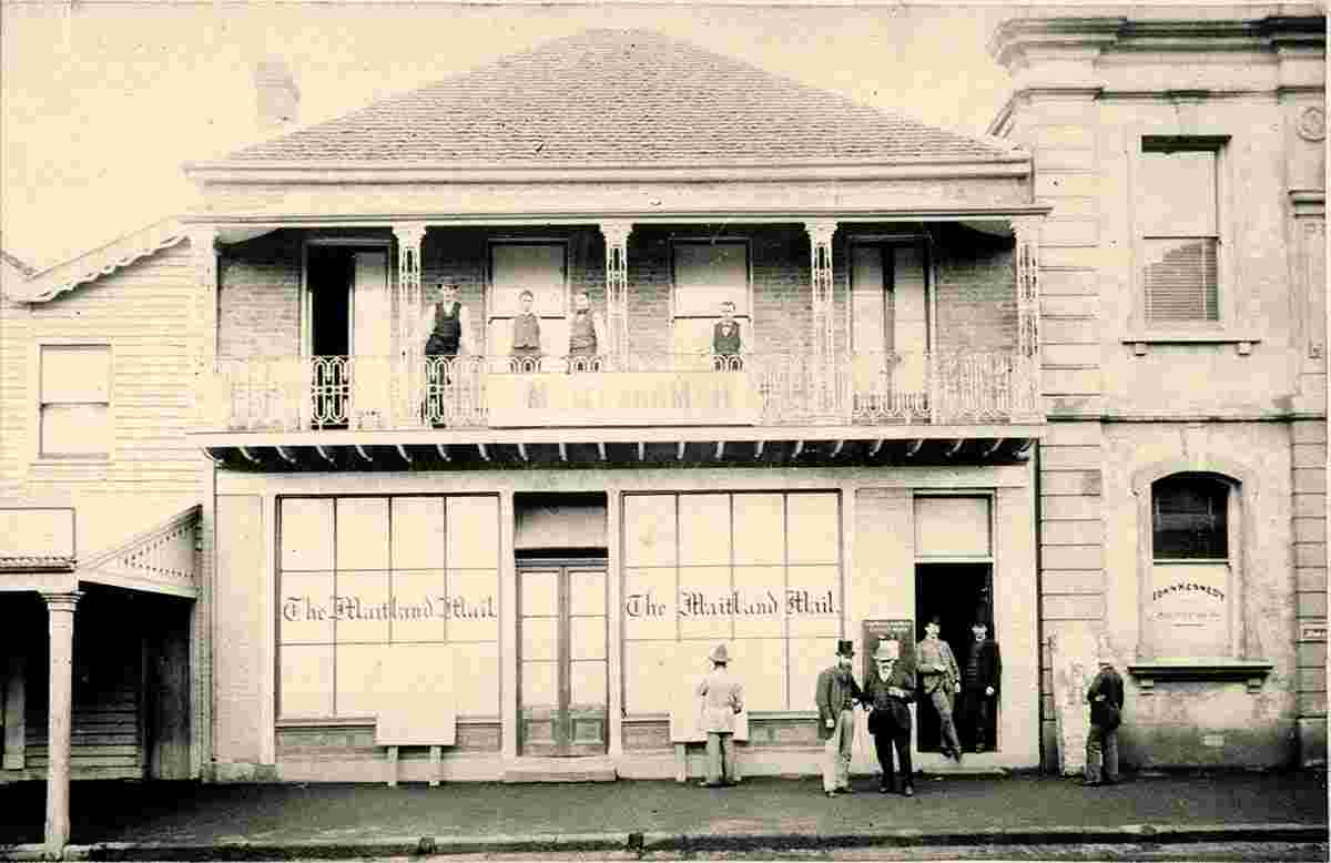 Maitland. Mail office, 1884