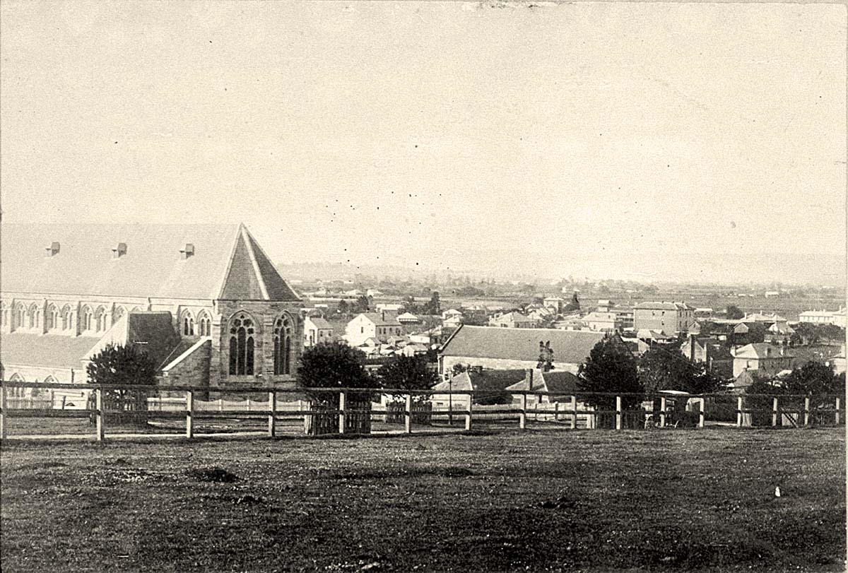 Maitland. Panorama of East Maitland, 1884