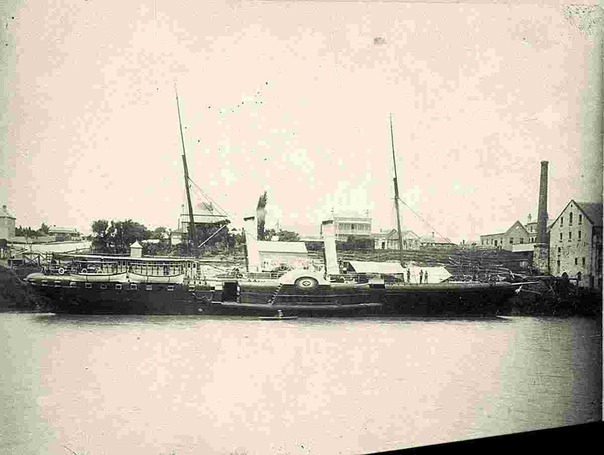 Maitland. S.S. Coonanbarra, paddle steamer
