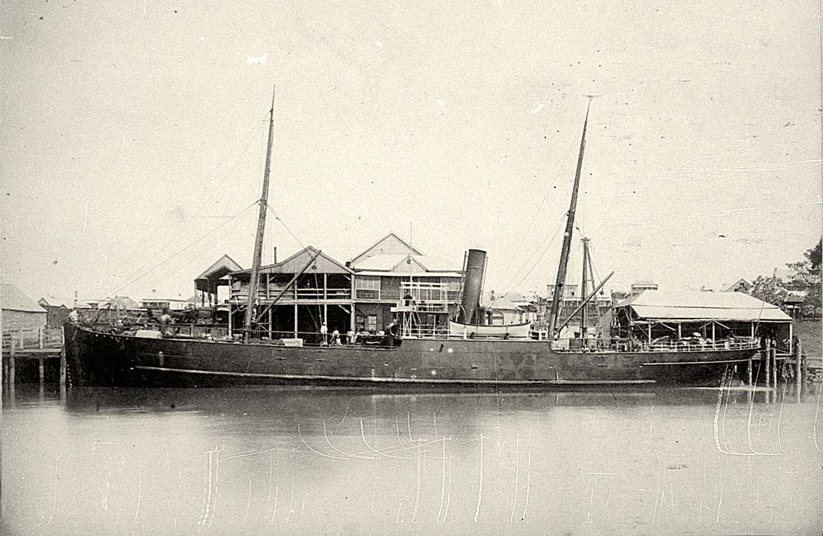 Maitland. S.S. Lubra, paddle steamer, 1884