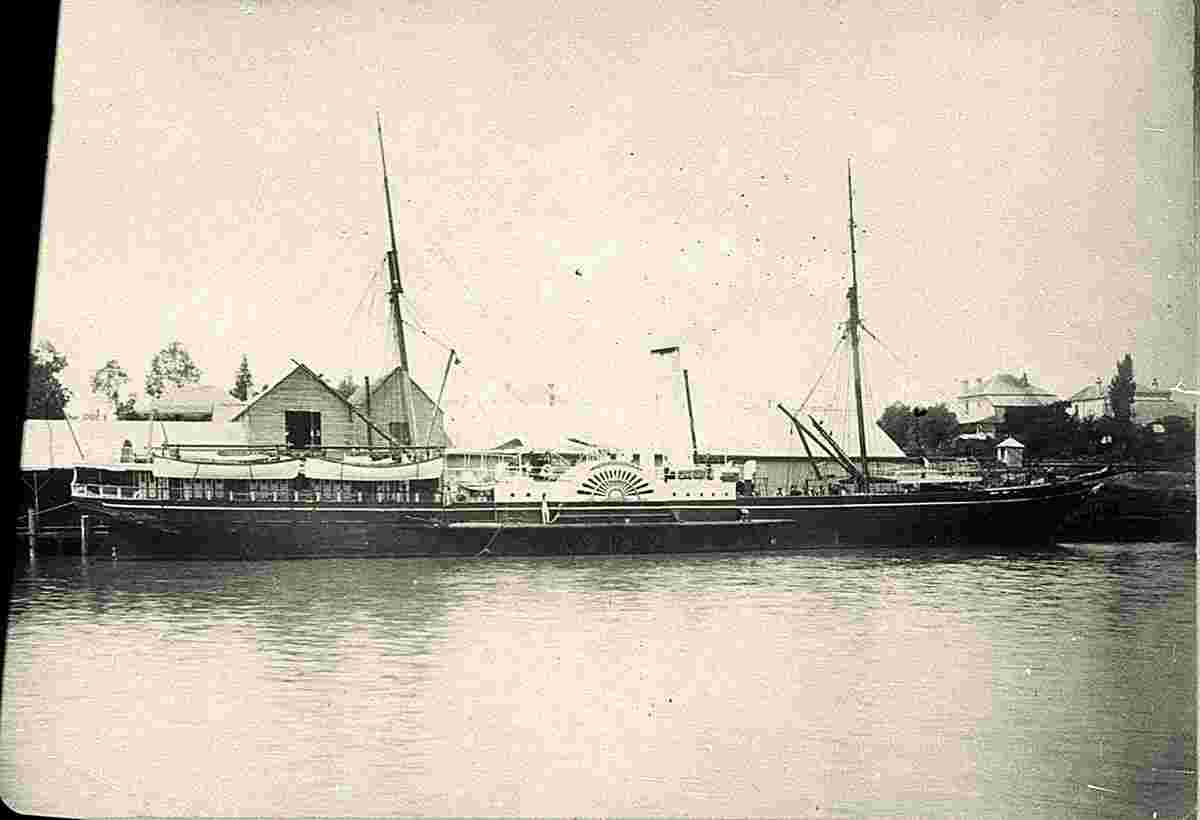 Maitland. S.S. Sydney, paddle steamer