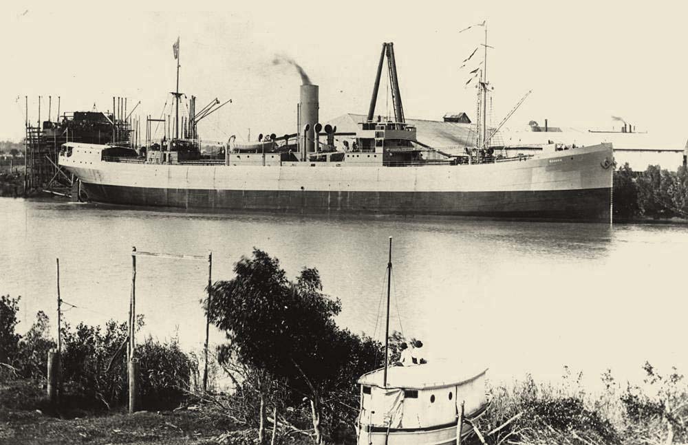 Maryborough. Cargo steamship 